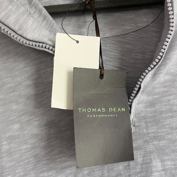 Men's Thomas Dean Performance quarter zip up - Picture 3 of 5